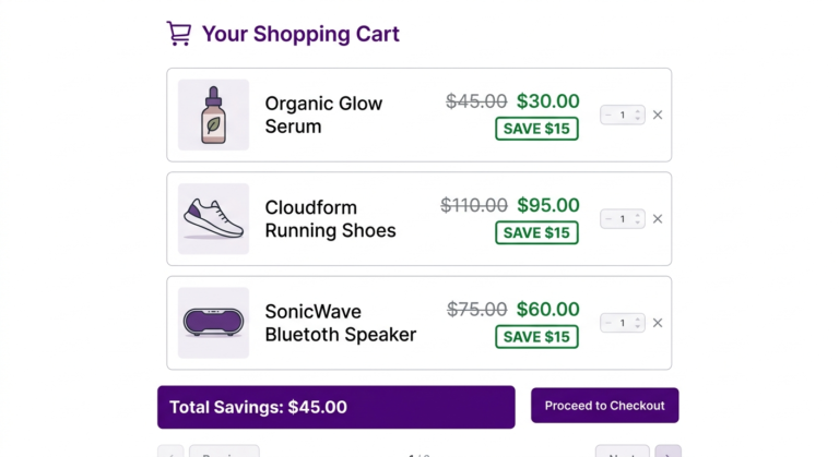 How to Show Discounted Prices in Shopify Cart