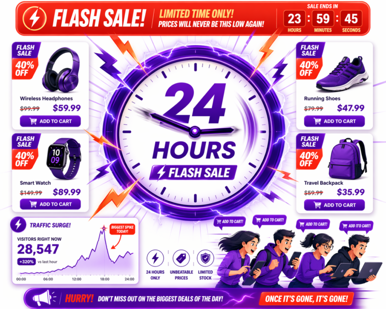 Shopify 24-Hour Flash Sale: Create Real Urgency That Converts