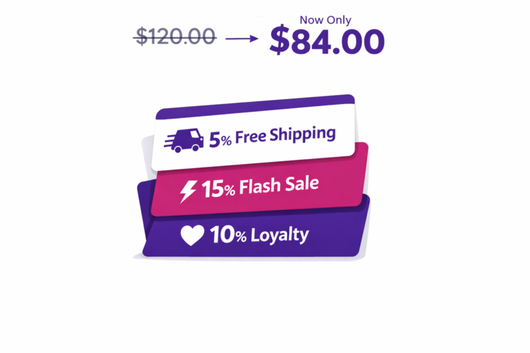 How to Stack Multiple Discounts on Shopify