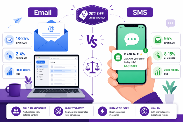 Shopify Email vs SMS: Which Channel Drives More Sales?