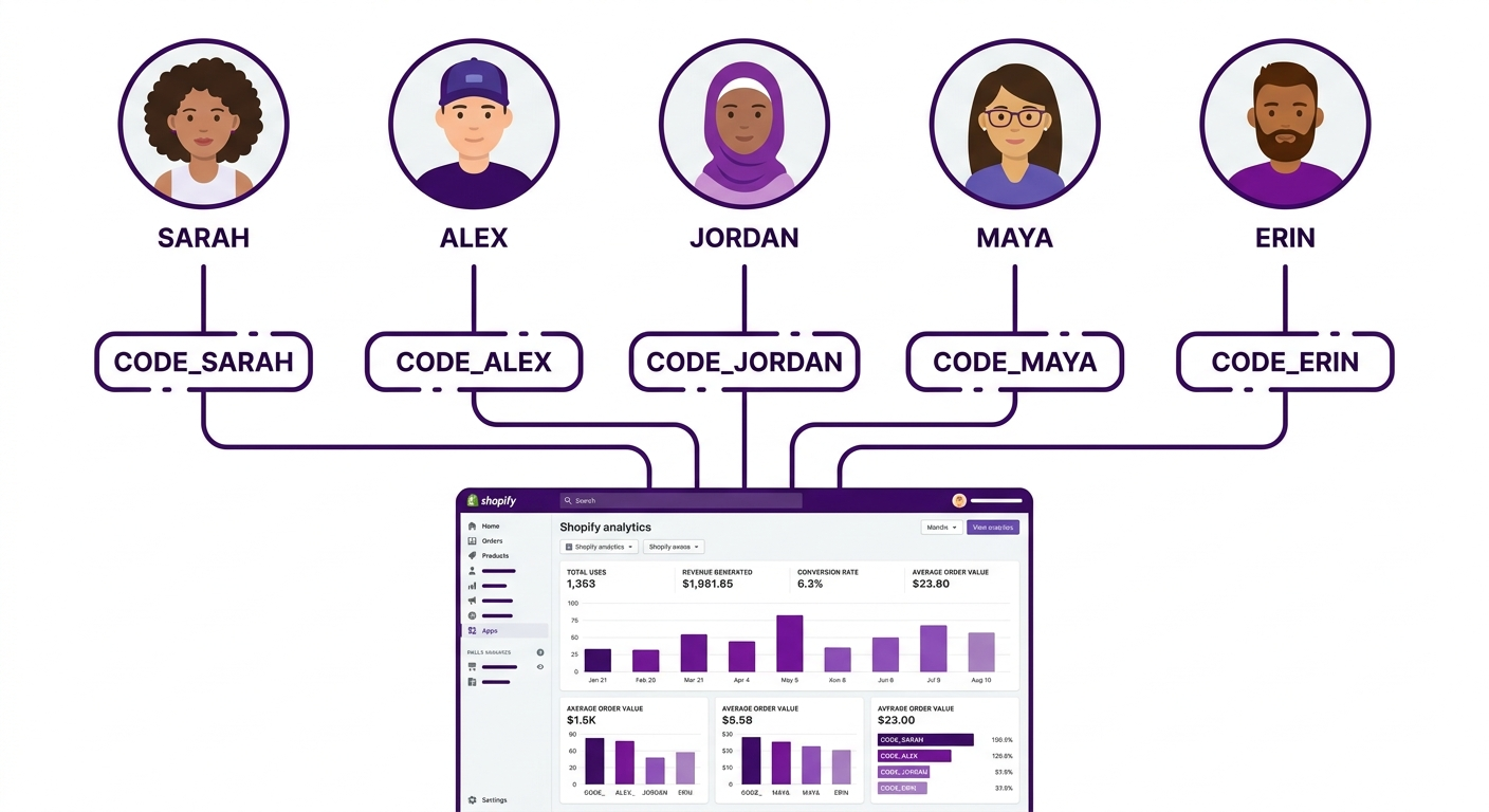 How to Track Which Influencer Drove Sales on Shopify